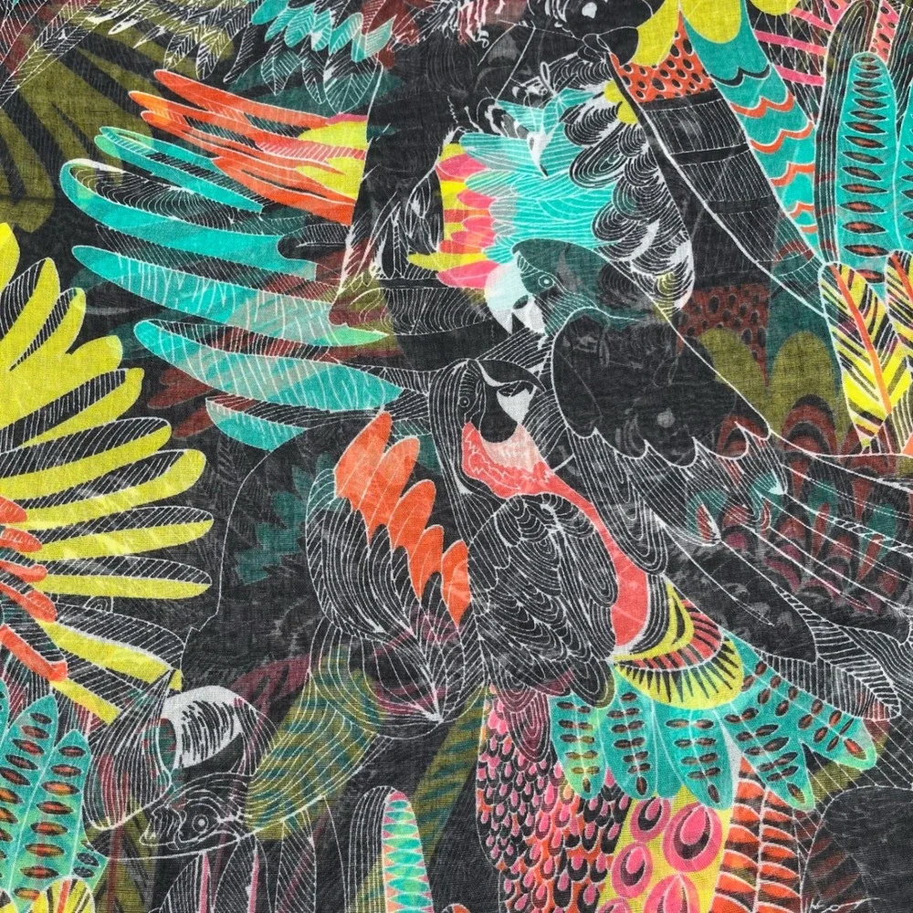 Anthropologie tropical contrasting confidence